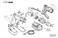 Bosch 0 601 946 420 Gsr 14,4 Vpe-2 Cordless Drill Driver 14.4 V / Eu Spare Parts